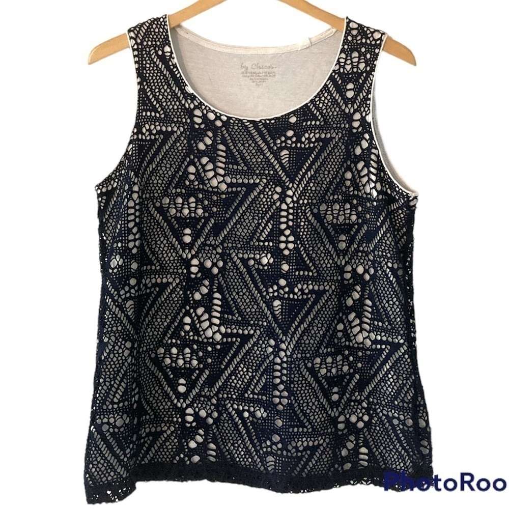 Chico’s medium tank top navy